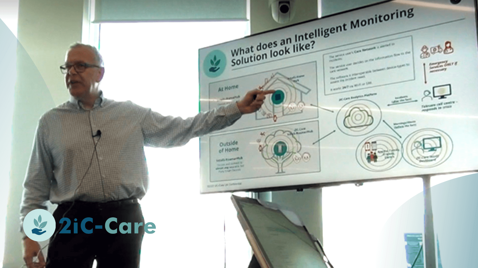 Richard Keyse, CEO, invited to meet with 15 London councils to talk about 2iC-Care.